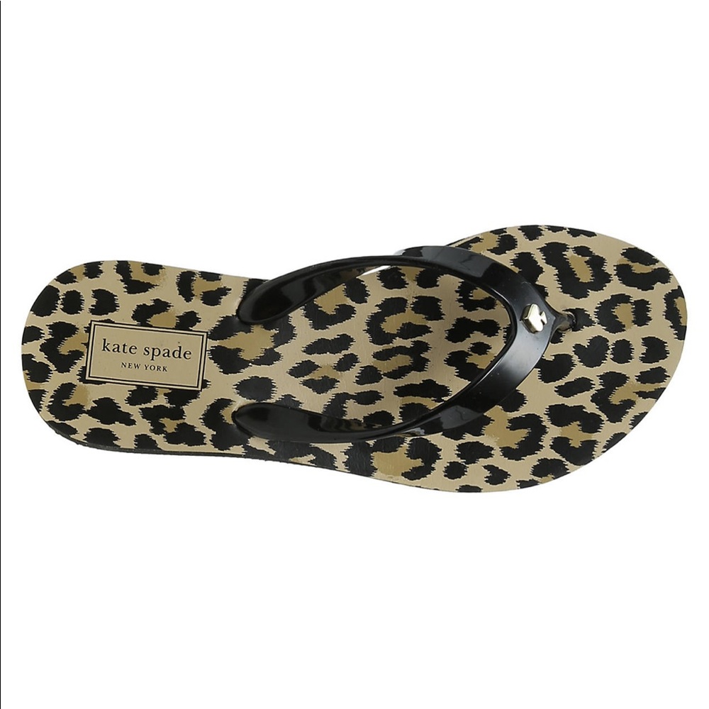 Kate Spade Cheetah Print Flip Flop